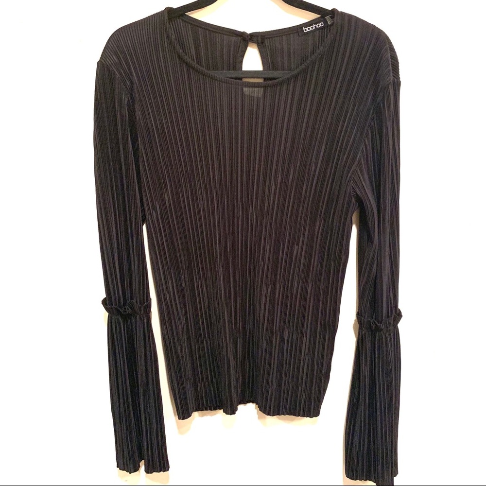 Boohoo Black Blouse